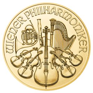 1/4 oz Gold Coin Vienna Philharmonics
